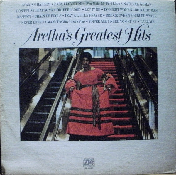 Aretha Franklin : Aretha's Greatest Hits (LP, Comp)