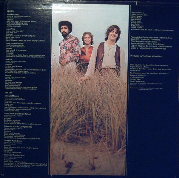 Steve Miller Band : Number 5 (LP, Album, RE, Los)