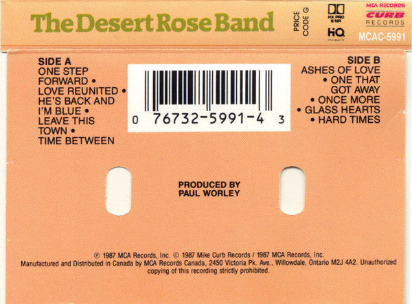 Desert Rose Band : The Desert Rose Band (Cass, Album, Dol)