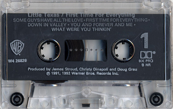 Little Texas : First Time For Everything (Cass, Album, Club, Dol)