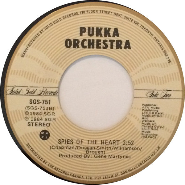 Pukka Orchestra : Listen To The Radio (7", Single)