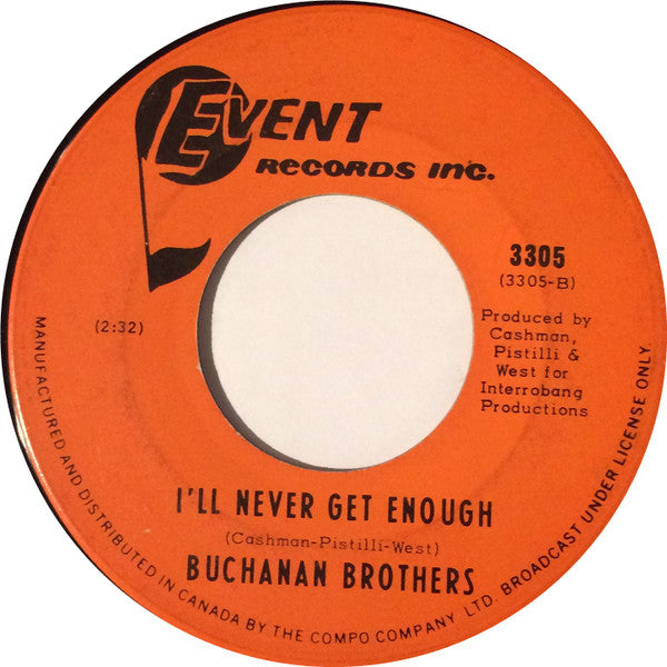 Buchanan Brothers (2) : Son Of A Lovin' Man (7", Single)