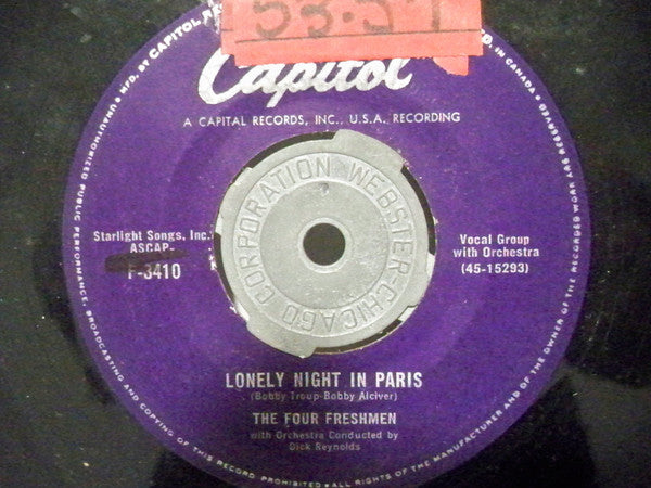 The Four Freshmen : Graduation Day / Lonely Night In Paris (7", Single)