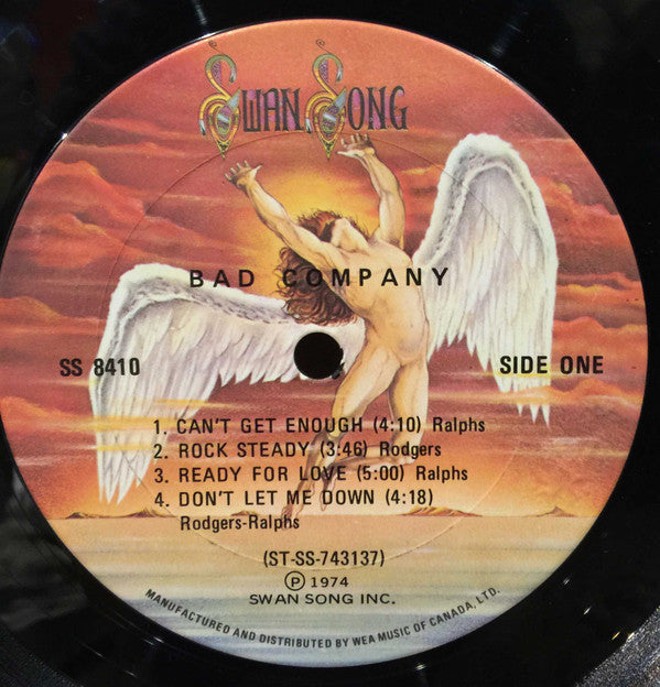 Bad Company (3) : Bad Co (LP, Album, Gat)