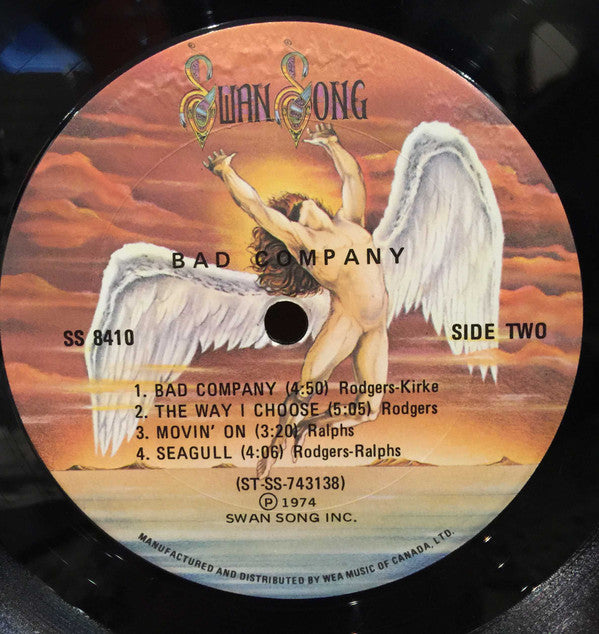 Bad Company (3) : Bad Co (LP, Album, Gat)
