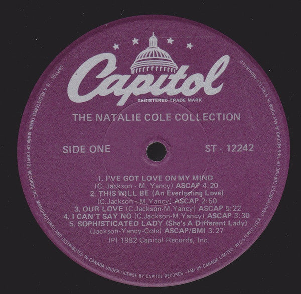 Natalie Cole : The Natalie Cole Collection (LP, Comp)