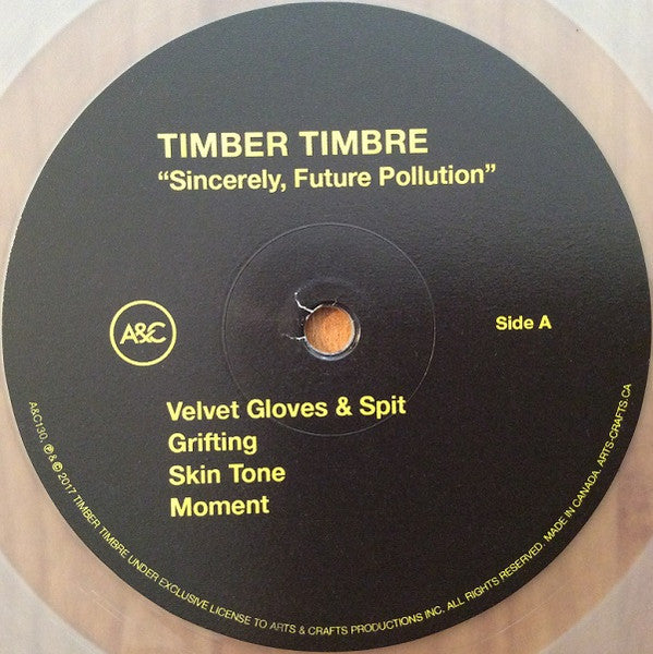 Timber Timbre : Sincerely, Future Pollution (LP, Album, Dlx, Ltd, Cle)
