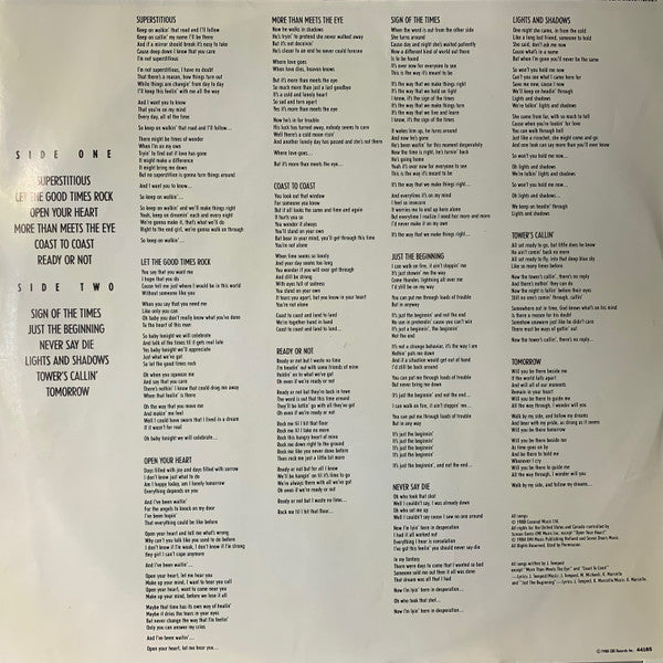 Europe (2) : Out Of This World (LP, Album)