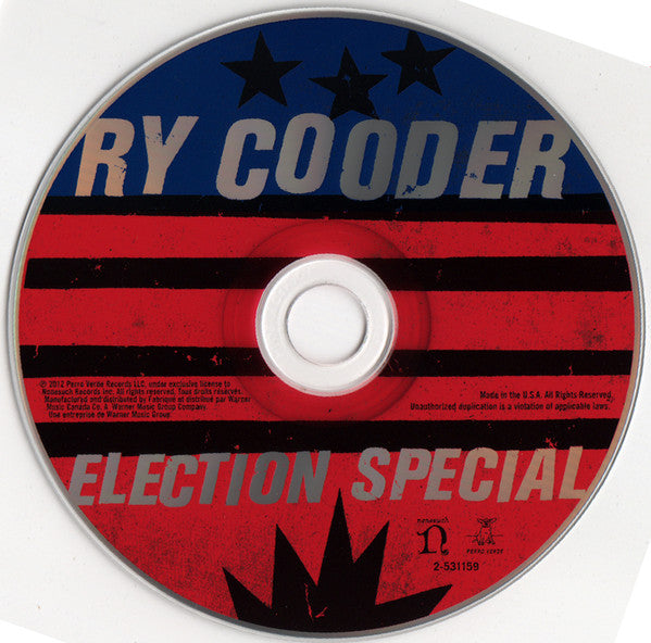 Ry Cooder : Election Special (CD, Album)