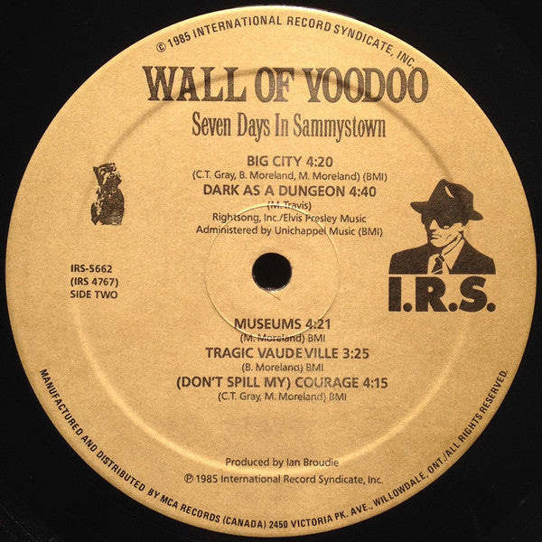 Wall Of Voodoo : Seven Days In Sammystown (LP, Album)