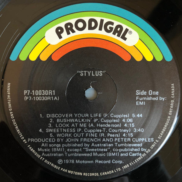 Stylus (11) : Stylus (LP, Album)