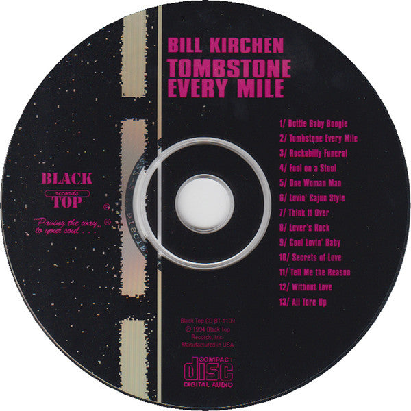 Bill Kirchen : Tombstone Every Mile (CD, Album)