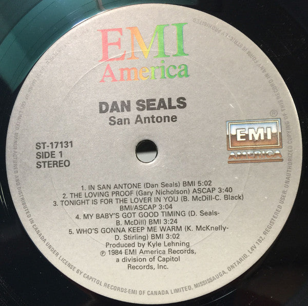 Dan Seals : San Antone (LP, Album)