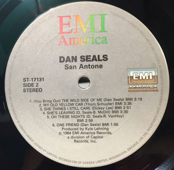 Dan Seals : San Antone (LP, Album)