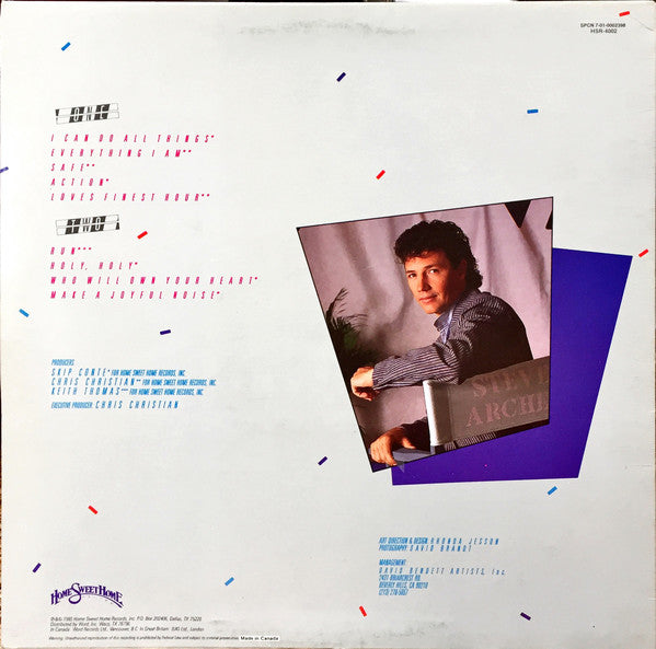 Steve Archer : Action (LP, Album)