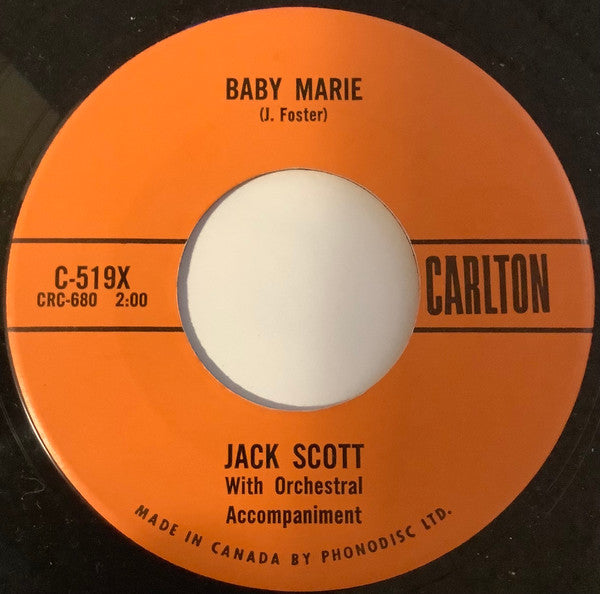 Jack Scott : There Comes A Time (7", Single)