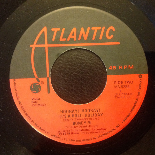 Boney M. : Mary's Boy Child / Oh My Lord (7", Single)