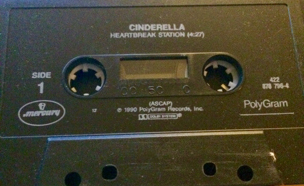 Cinderella (3) : Heartbreak Station (Cass, Single)