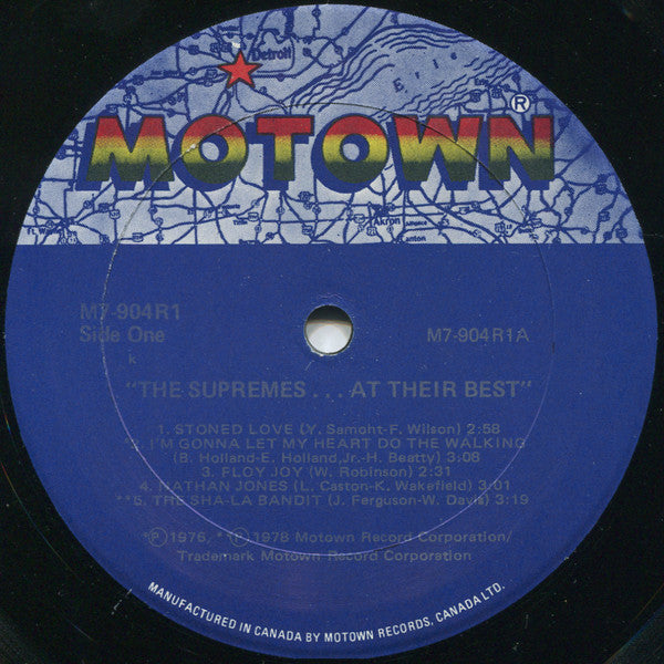 The Supremes : The Supremes At Their Best (LP, Comp)