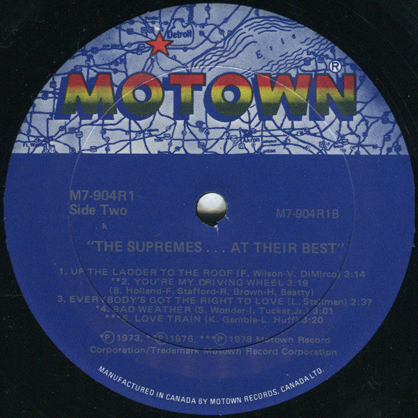 The Supremes : The Supremes At Their Best (LP, Comp)