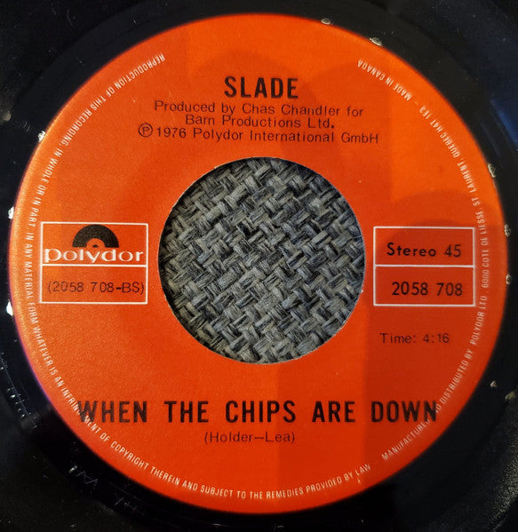 Slade : Nobody's Fool (7", Single)