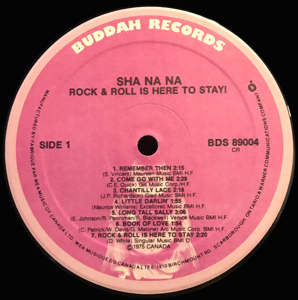 Sha Na Na : Rock & Roll Is Here To Stay (LP, Album, RE)