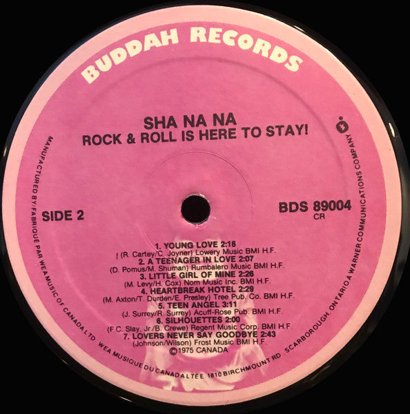 Sha Na Na : Rock & Roll Is Here To Stay (LP, Album, RE)