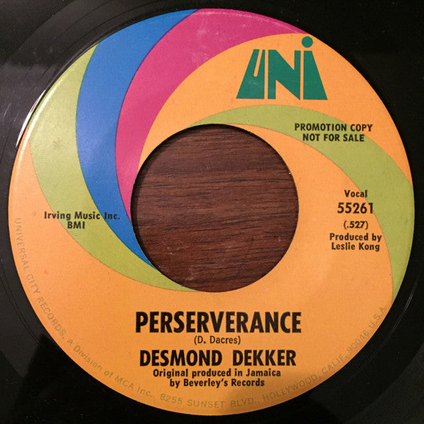 Desmond Dekker : You Can Get It If You Really Want (7", Single, Promo)