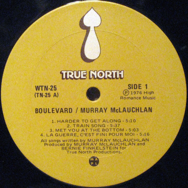 Murray McLauchlan : Boulevard (LP, Album, RE)