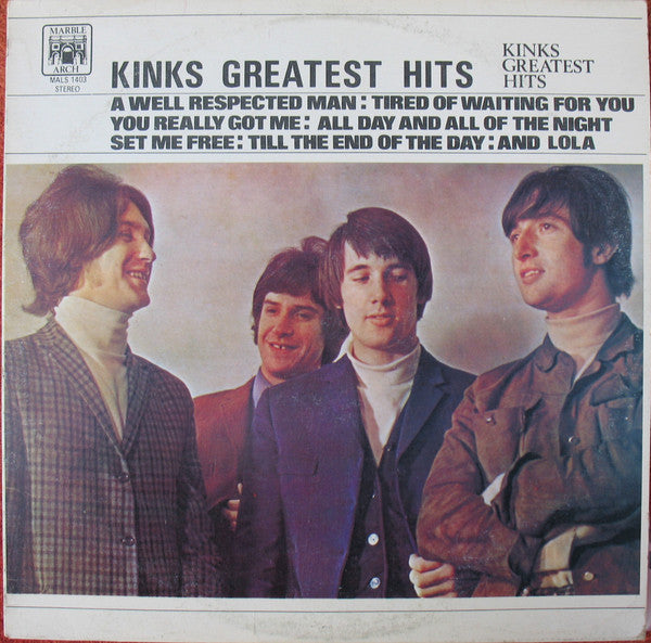 The Kinks : Kinks Greatest Hits (LP, Comp)