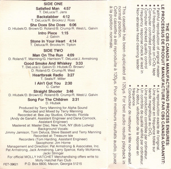 Molly Hatchet : The Deed Is Done (Cass, Album)