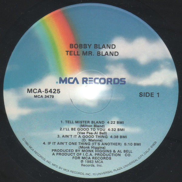 Bobby Bland : Tell Mr. Bland (LP, Album)