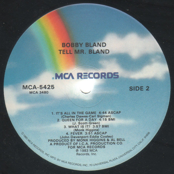 Bobby Bland : Tell Mr. Bland (LP, Album)