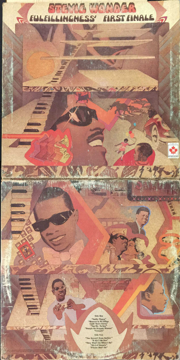 Stevie Wonder : Fulfillingness' First Finale (LP, Album, Gat)