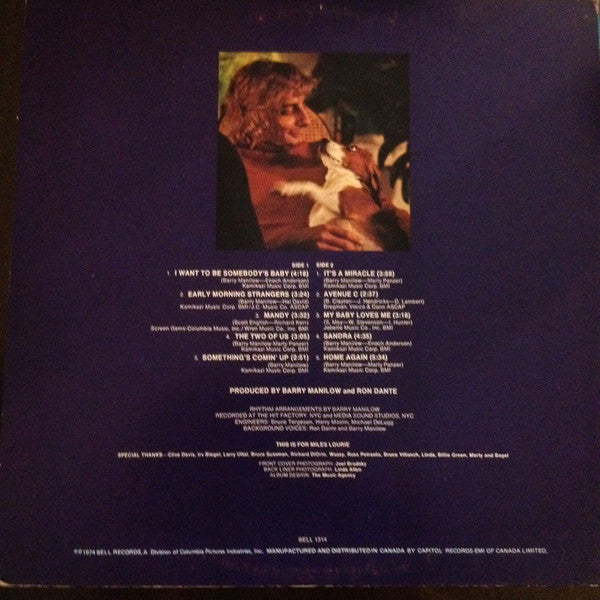 Barry Manilow : Barry Manilow II (LP, Album)