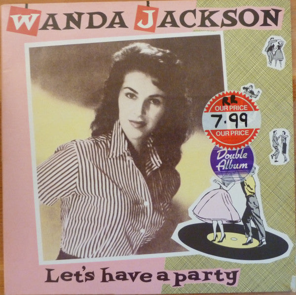 Wanda Jackson : Let's Have A Party (2xLP, Comp, Gat)
