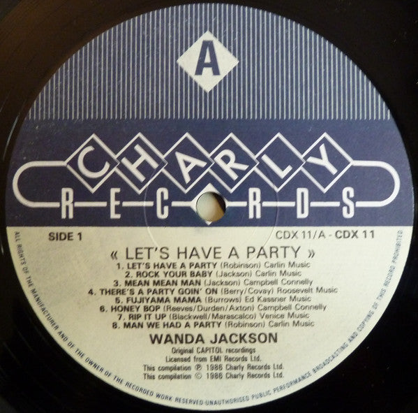 Wanda Jackson : Let's Have A Party (2xLP, Comp, Gat)