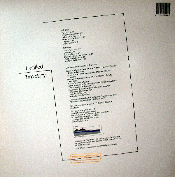 Tim Story : Untitled (LP, Album, RE, RM)