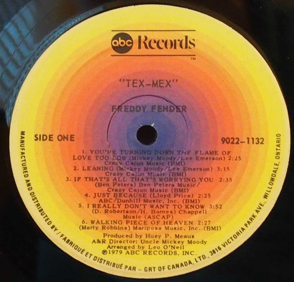 Freddy Fender (2) : Tex-Mex (LP, Album)