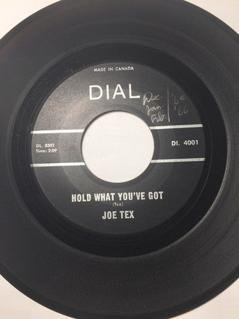 Joe Tex : Hold What You've Got / Fresh Out Of Tears (7", Single)