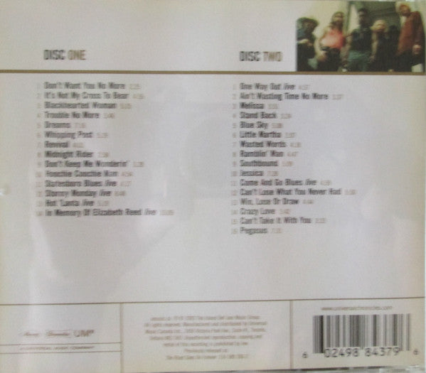 The Allman Brothers Band : Gold (2xCD, Comp)