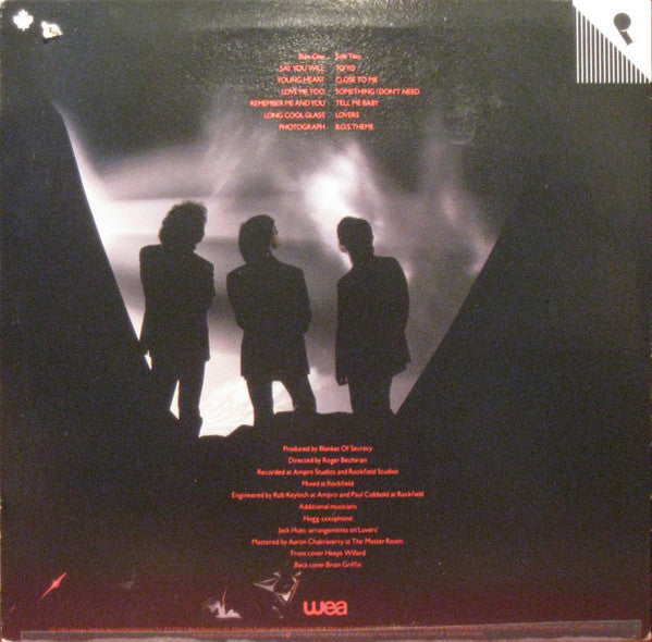 Blanket Of Secrecy : Walls Have Ears (LP, Album)