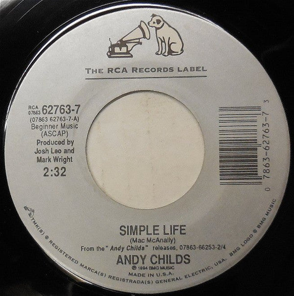 Andy Childs (2) : Simple Life (7", Single)