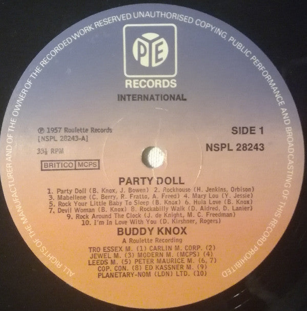 Buddy Knox : Party Doll (LP, Comp)