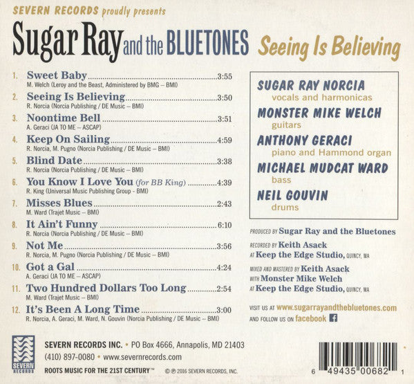 Sugar Ray And The Bluetones* : Seeing Is Believing (CD, Album)