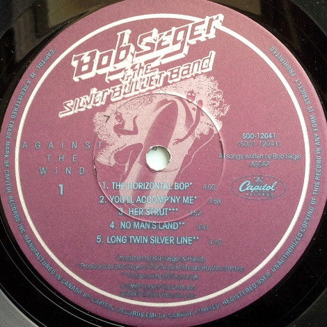Bob Seger And The Silver Bullet Band : Against The Wind (LP, Album)
