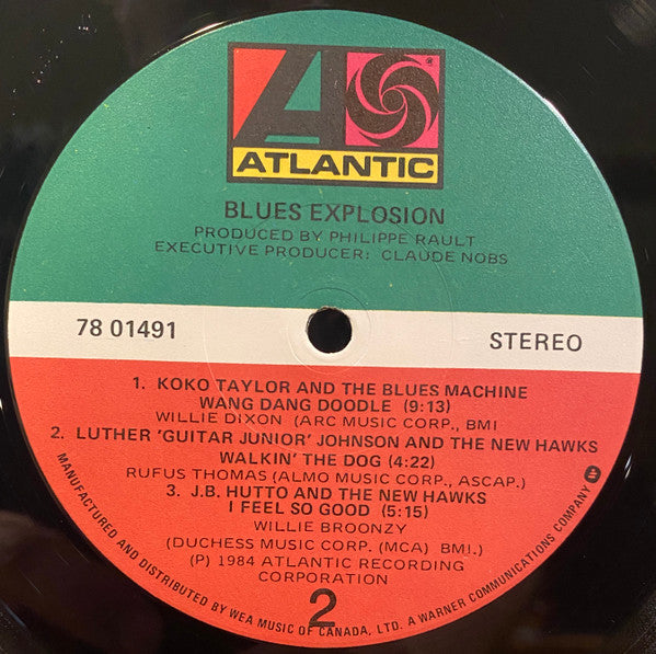 Various : Blues Explosion (LP, Album)