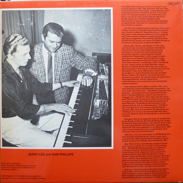 Jerry Lee Lewis : Good Rocking Tonite (LP, Album, Comp, Mono)
