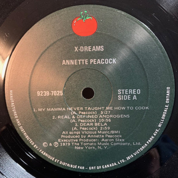 Annette Peacock : X-Dreams (LP, Album)