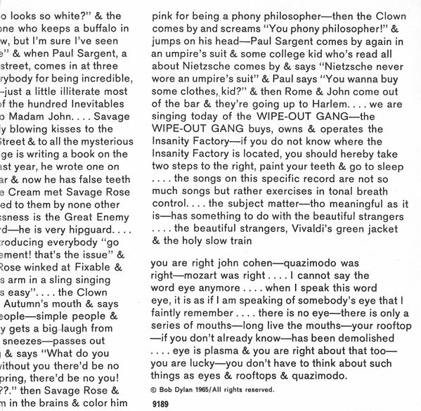 Bob Dylan : Highway 61 Revisited (CD, Album, RE)